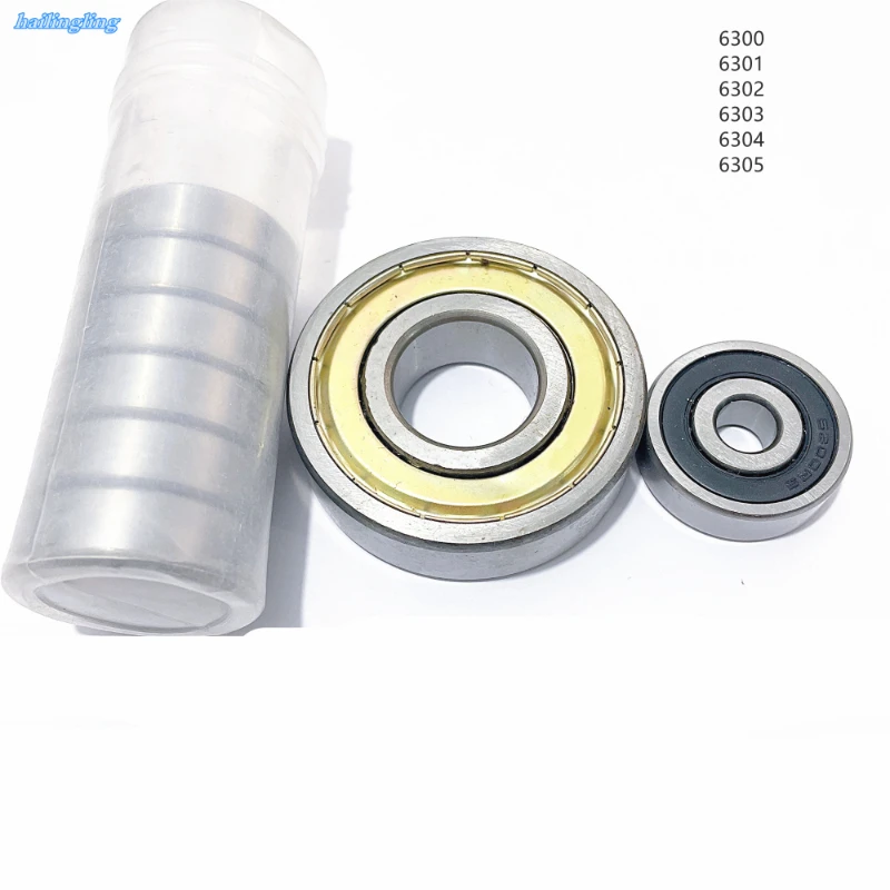 High Speed Deep Groove Ball Bearing 6300 6301 6302 6303 6304 6305 ZZ 2RS Good Deep Groove Ball Bearing
High Speed Deep Groove Ball Bearing 6300 6301 6302 6303 6304 6305 ZZ 2RS Good Deep Groove Ball Bearing