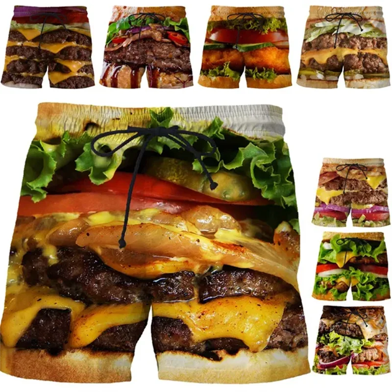 Creative 3d Print Hamburger Short Pants Mens Kids Hipster Beach Shorts Summer Cool Streetwear Board Shorts Oversized Swim Trunks
Creative 3d Print Hamburger Short Pants Mens Kids Hipster Beach Shorts Summer Cool Streetwear Board Shorts Oversized Swim Trunks