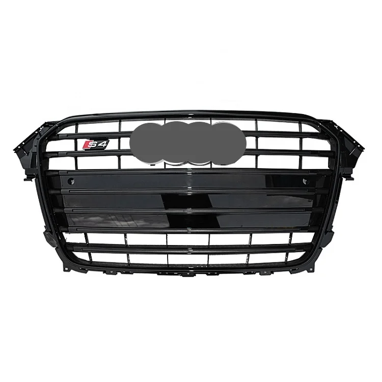 

Automotive Parts S4 Style Radiator Grill For Audi A4 B8.5 Facelift Audi S4 Front Bumper Grille 2013 2014 2015 2016
