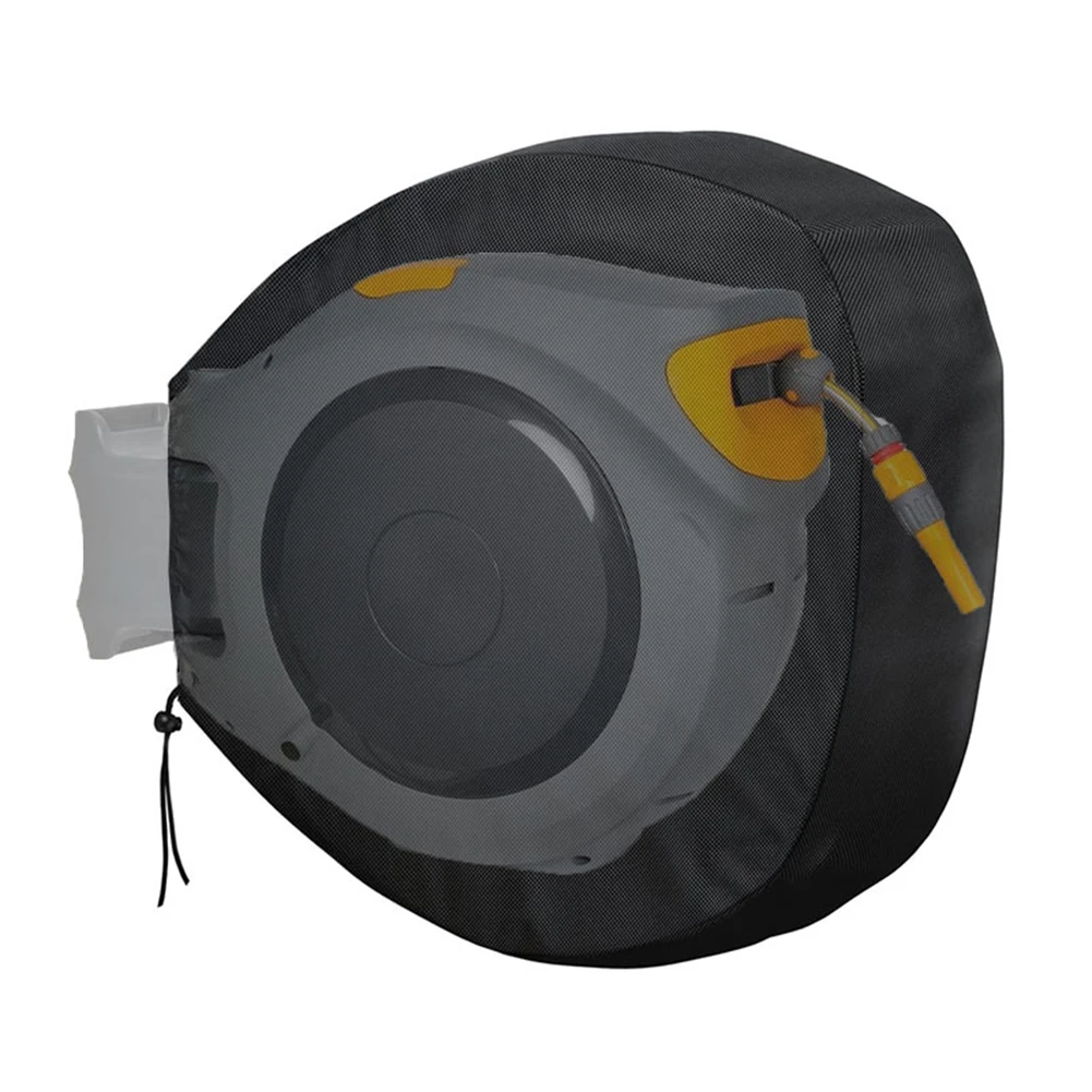 

Insulated Hose Cover Wall Mounted UV Resistant Waterproof Retractable Garden Hose Hose Reel Cover For Storing Collapsible Hose