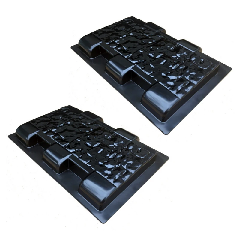 2X Irregularly Cement Mold Plastic Brick Stone Concrete Mould Garden Path Stone Pillar Mold Stepping Decorative Fence
2X Irregularly Cement Mold Plastic Brick Stone Concrete Mould Garden Path Stone Pillar Mold Stepping Decorative Fence