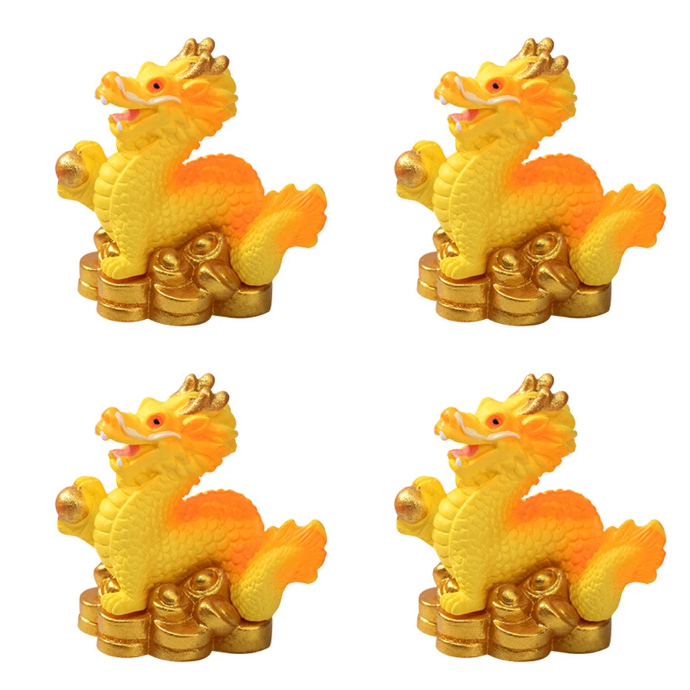 4x Mini Chinese New Year Dragon Figurines Zodiac Statue Decor Ornament Sculpture Miniatures Resin Decoration Garden Decoration
4x Mini Chinese New Year Dragon Figurines Zodiac Statue Decor Ornament Sculpture Miniatures Resin Decoration Garden Decoration