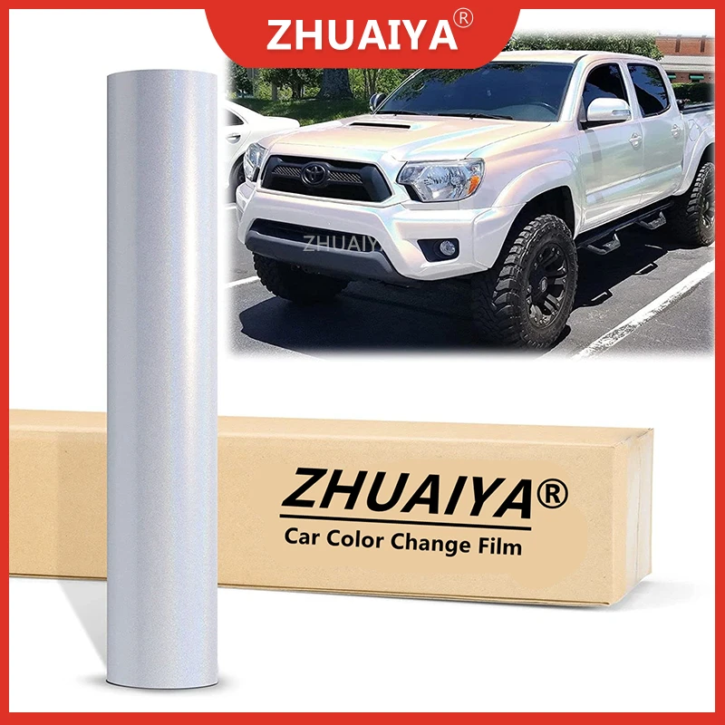 Car Color Change Film (152cmx18m) White Laser Flip Gloss Psychedelic Metallic Glossy Rainbow Holographic Vinyl
Car Color Change Film (152cmx18m) White Laser Flip Gloss Psychedelic Metallic Glossy Rainbow Holographic Vinyl