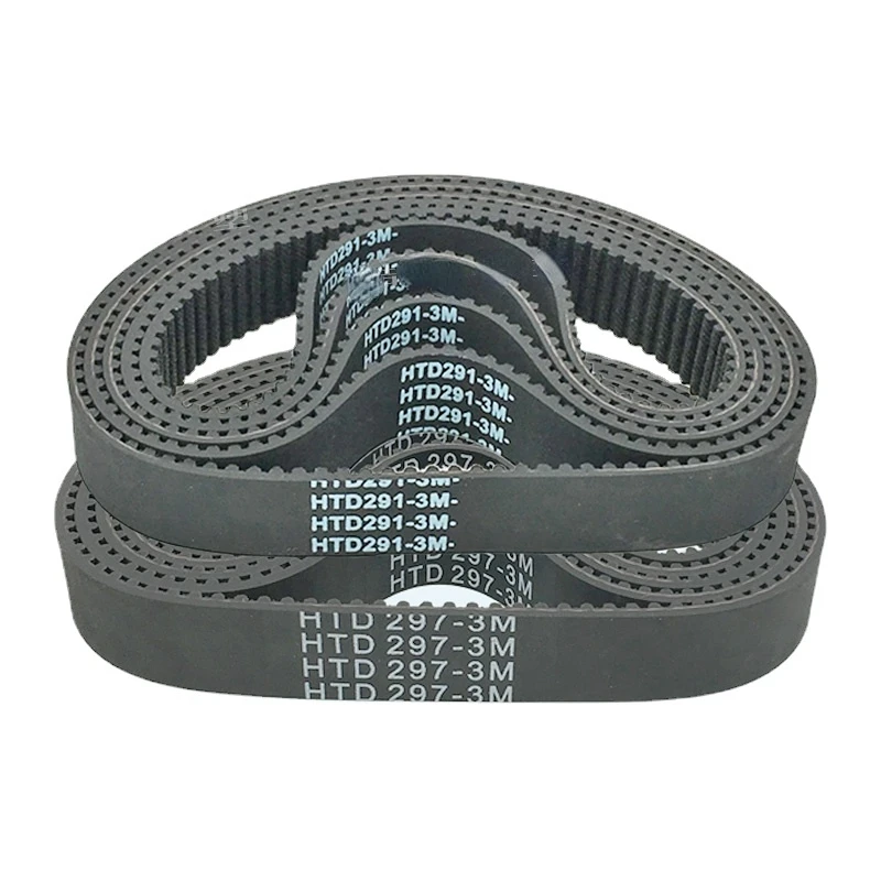 Rubber synchronous belt HTD3M-300 /303/306/309/312/315/318/321/324/327 -3M transmission belt
Rubber synchronous belt HTD3M-300 /303/306/309/312/315/318/321/324/327 -3M transmission belt