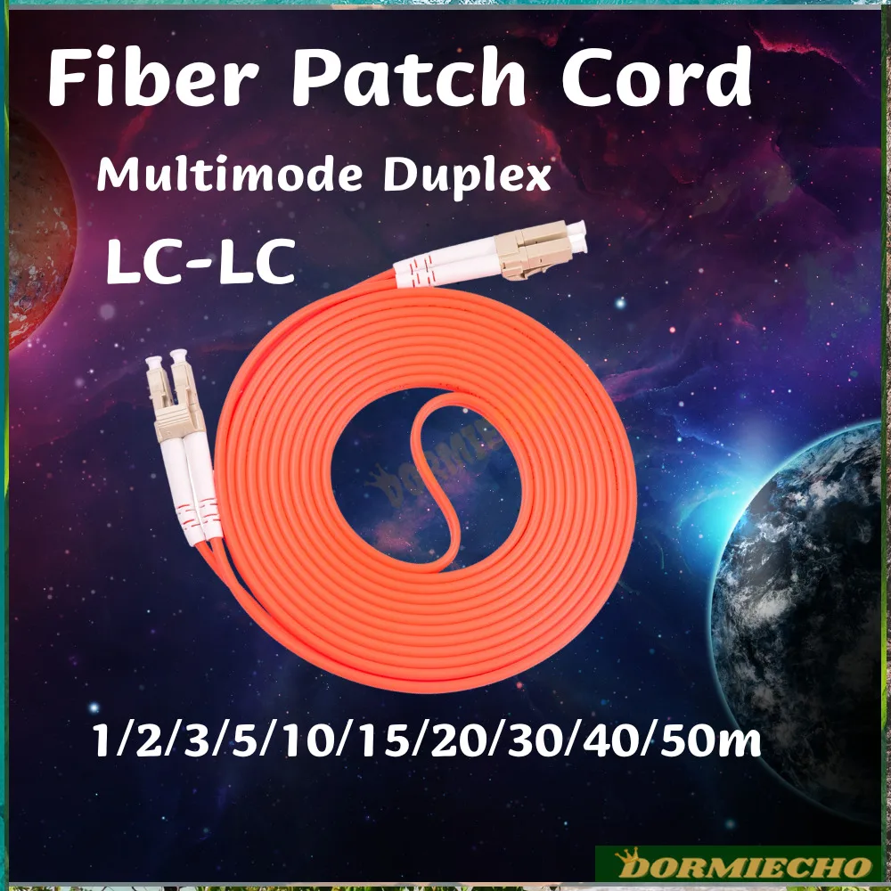 Quality Guaranteed Fiber Patch Cord LC-LC 1/2/3/5/10/15/20/30/40/50m Multimode Duplex Optical Jumper For Network/Cable
Quality Guaranteed Fiber Patch Cord LC-LC 1/2/3/5/10/15/20/30/40/50m Multimode Duplex Optical Jumper For Network/Cable