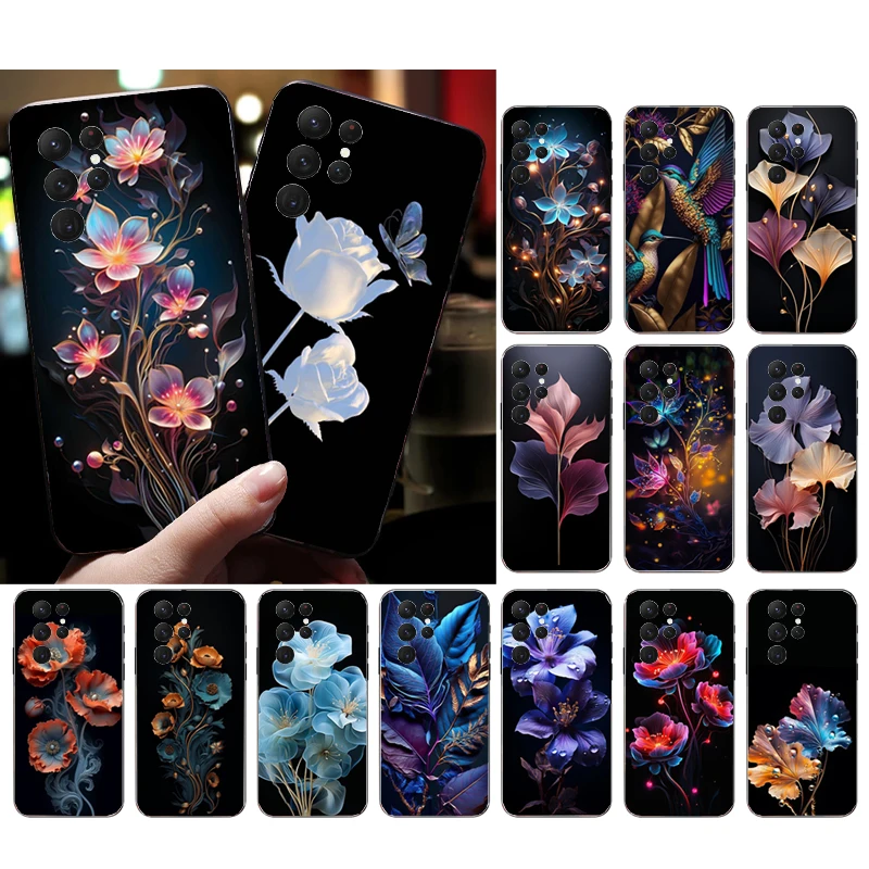 

Flower Leaf Bird Phone Case For Samsung A52S A21S A33 A23 A13 A14 A32 A52 A53 A54 A51 A71 M51