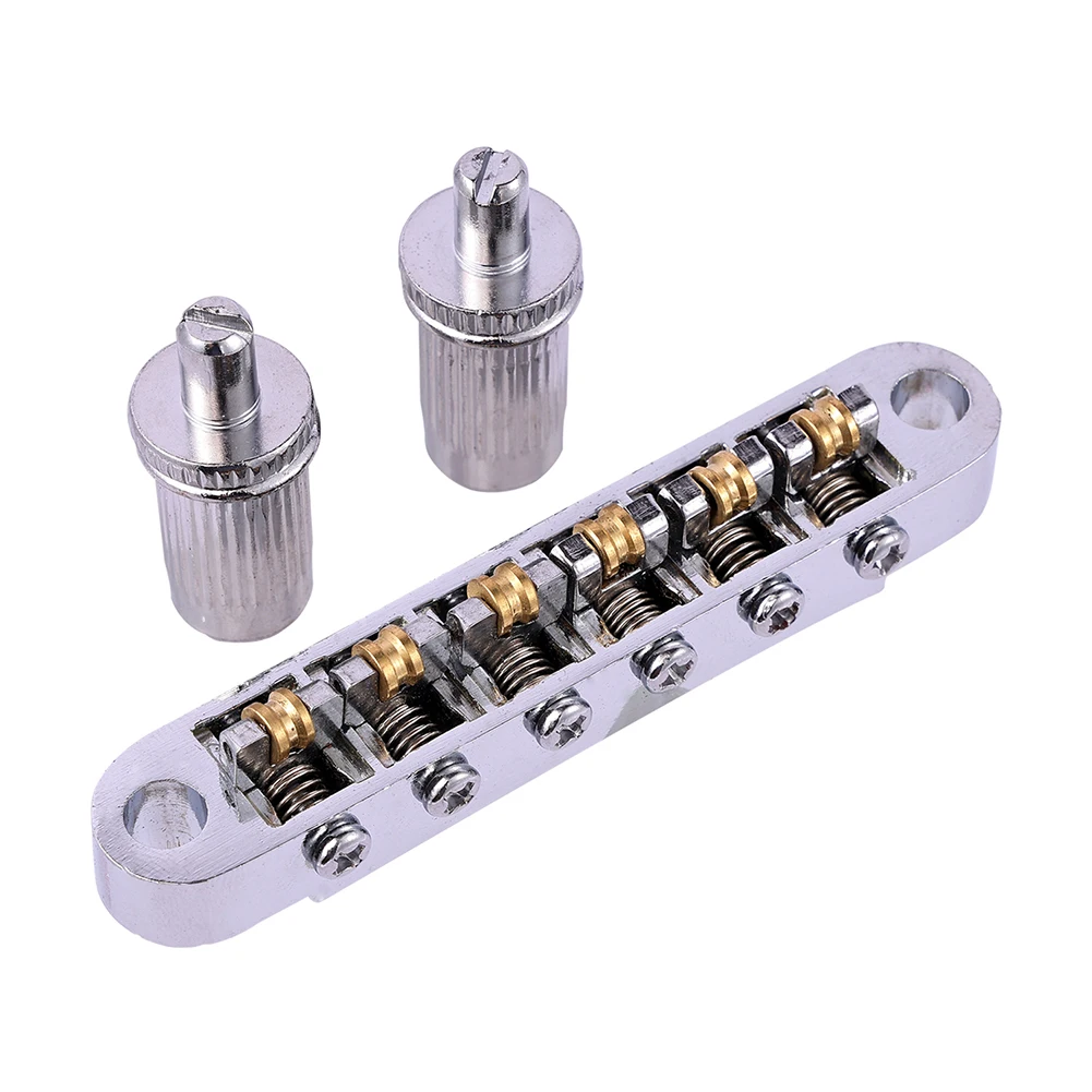 Studs Saddle Bridge LP Ball Bridge M8 Threaded Bridge Roller Saddle Bridge Tune-O-Matic Style Guitars Basses Parts
Studs Saddle Bridge LP Ball Bridge M8 Threaded Bridge Roller Saddle Bridge Tune-O-Matic Style Guitars Basses Parts