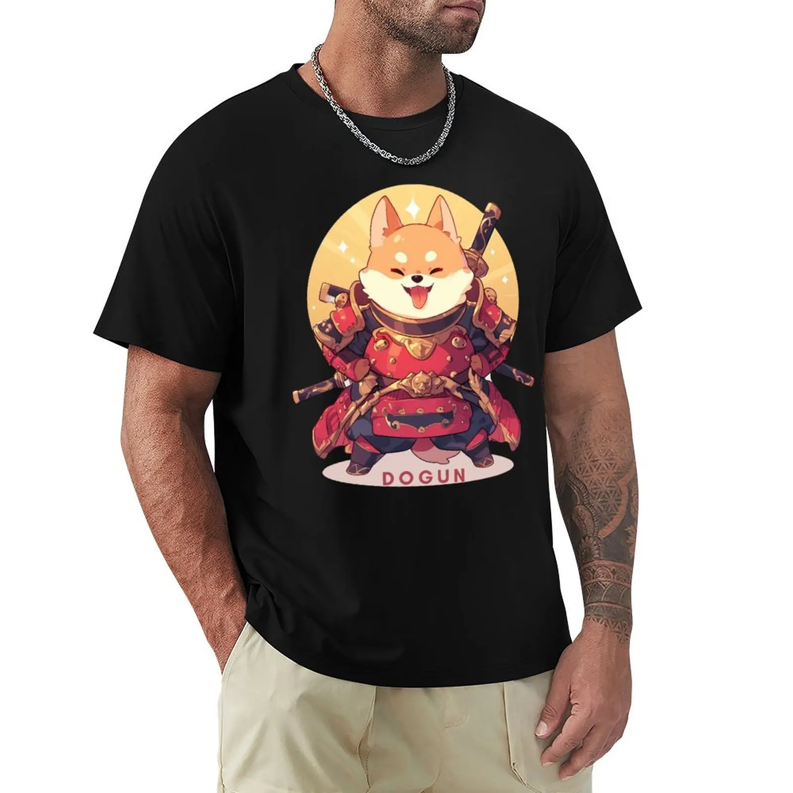 Футболка и наклейка DOGUN animal shogun. Футболка для мальчиков, летние топы с животным принтом, мужские футболки
Футболка и наклейка DOGUN animal shogun. Футболка для мальчиков, летние топы с животным принтом, мужские футболки