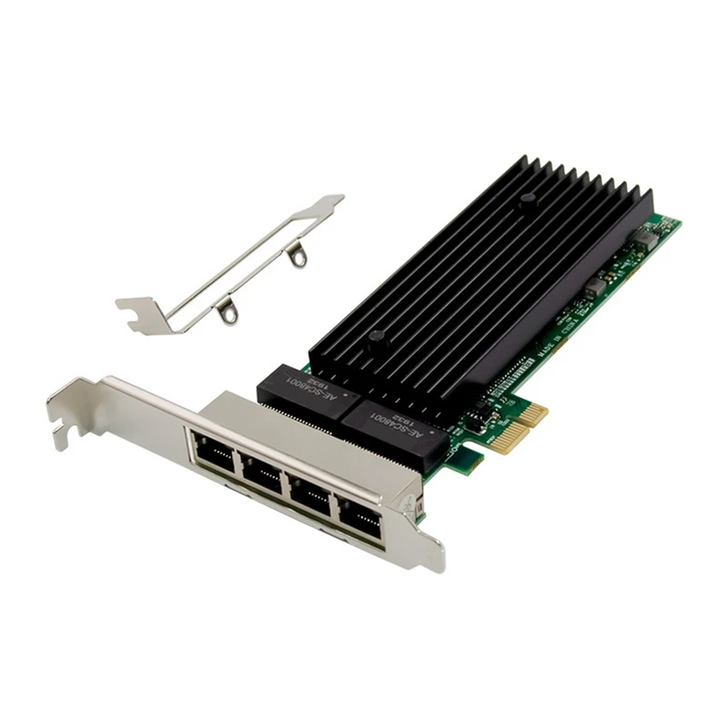 82575EB Ethernet Electrical Port Network Card PCI-E X1 Gigabit 4 Port Server Network Card E1G42ET2 Gigabit Network Card
82575EB Ethernet Electrical Port Network Card PCI-E X1 Gigabit 4 Port Server Network Card E1G42ET2 Gigabit Network Card