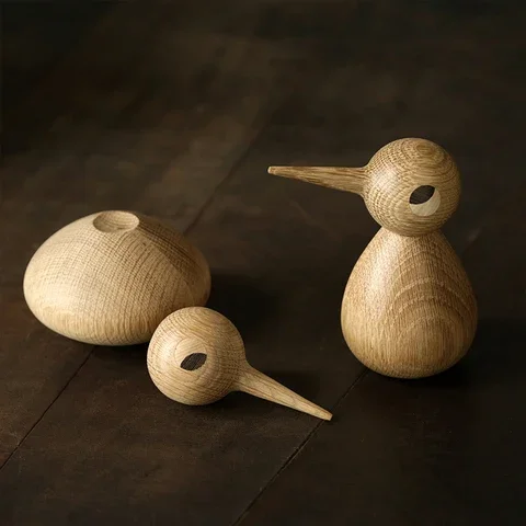 Spiked-billed Bird Creative Gift of Pure Handmade Solid Wood Decoration in Nordic Denmark Puppet Wood Carving Bird Soft Deco
Spiked-billed Bird Creative Gift of Pure Handmade Solid Wood Decoration in Nordic Denmark Puppet Wood Carving Bird Soft Deco