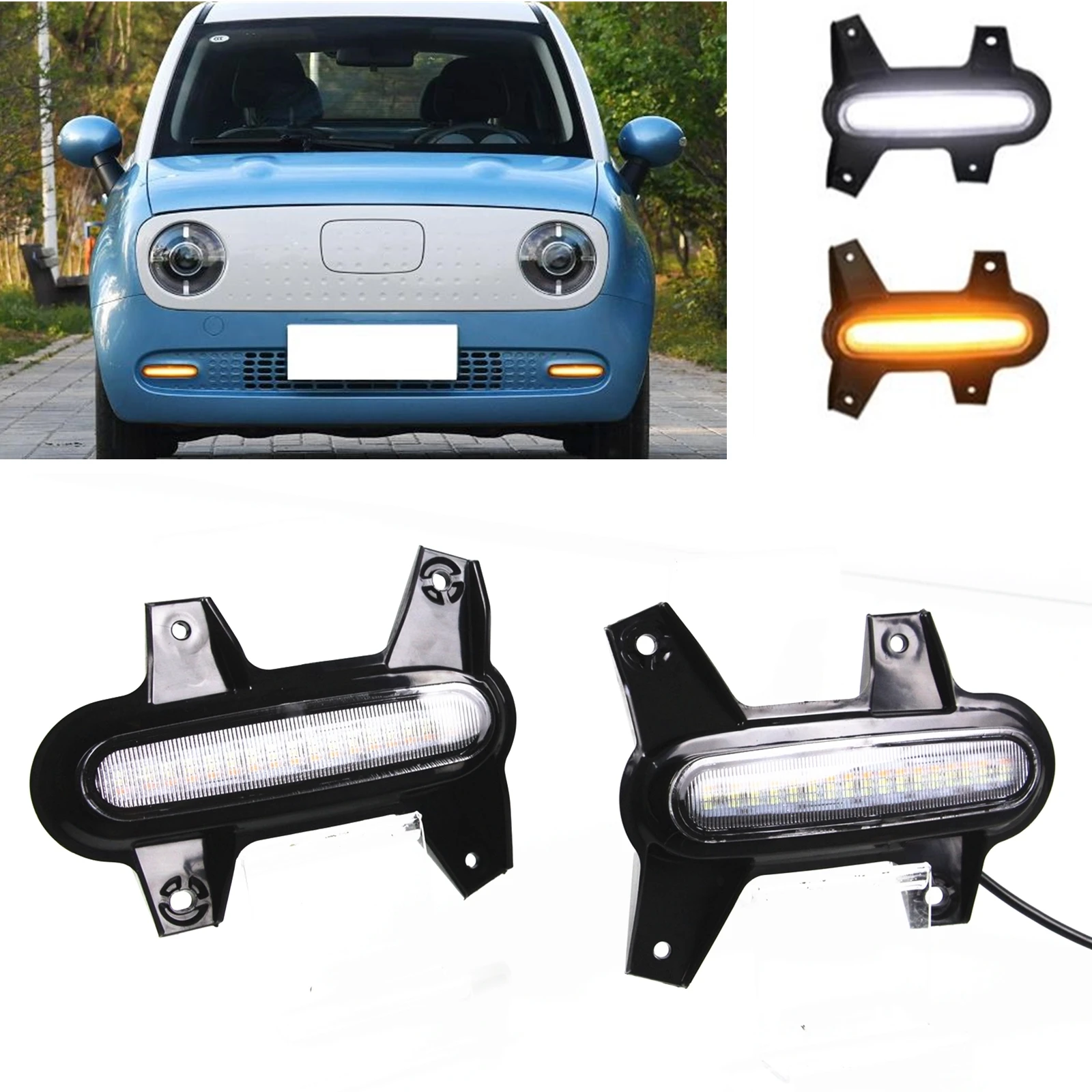Car Front LED Day Light Turn Signal Running Daytime Hood Indicator Function Bulb For Ora R1 2018 2019 2020 2021 2022
Car Front LED Day Light Turn Signal Running Daytime Hood Indicator Function Bulb For Ora R1 2018 2019 2020 2021 2022