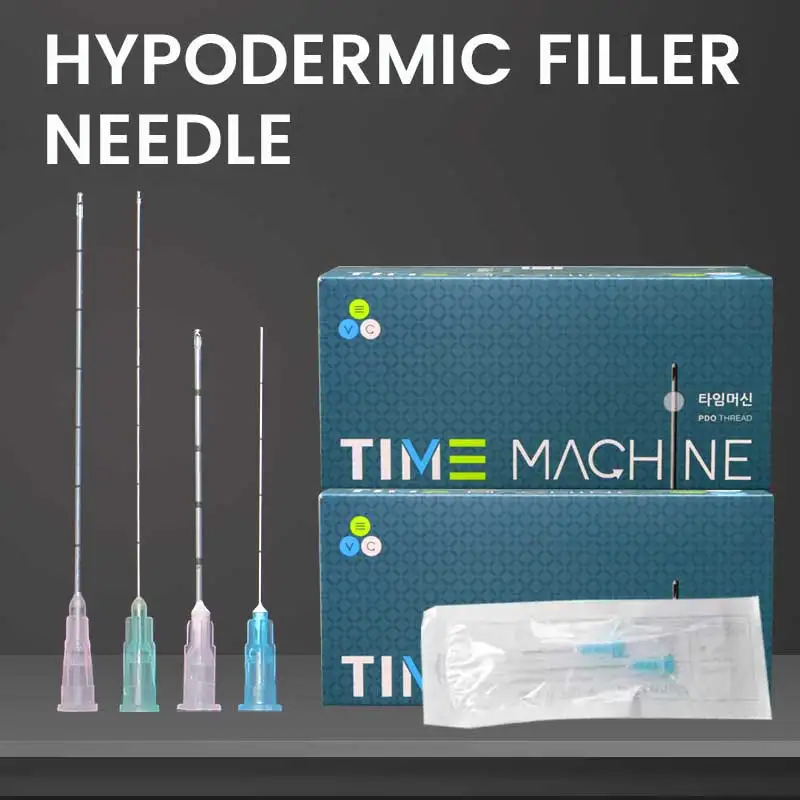 

22G 50mm Blunt Tip Needle Disposable Medical Filler Needle 10pcs/pack 30G 25mm Sterile Micro Blunt Cannula