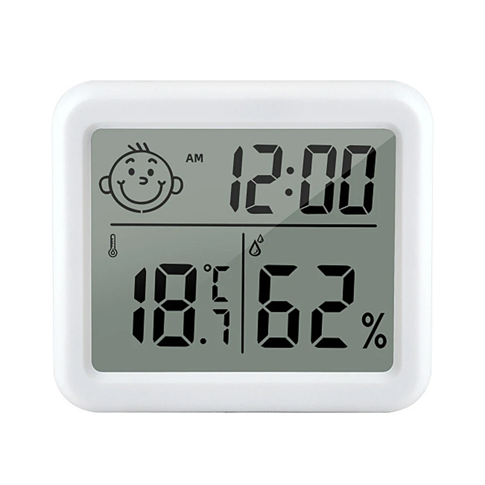 Digital Thermometer Hygrometer Portable Indoor Humidity Meter With Clock Climate Indicator Home Office Room Temperature Meter
Digital Thermometer Hygrometer Portable Indoor Humidity Meter With Clock Climate Indicator Home Office Room Temperature Meter