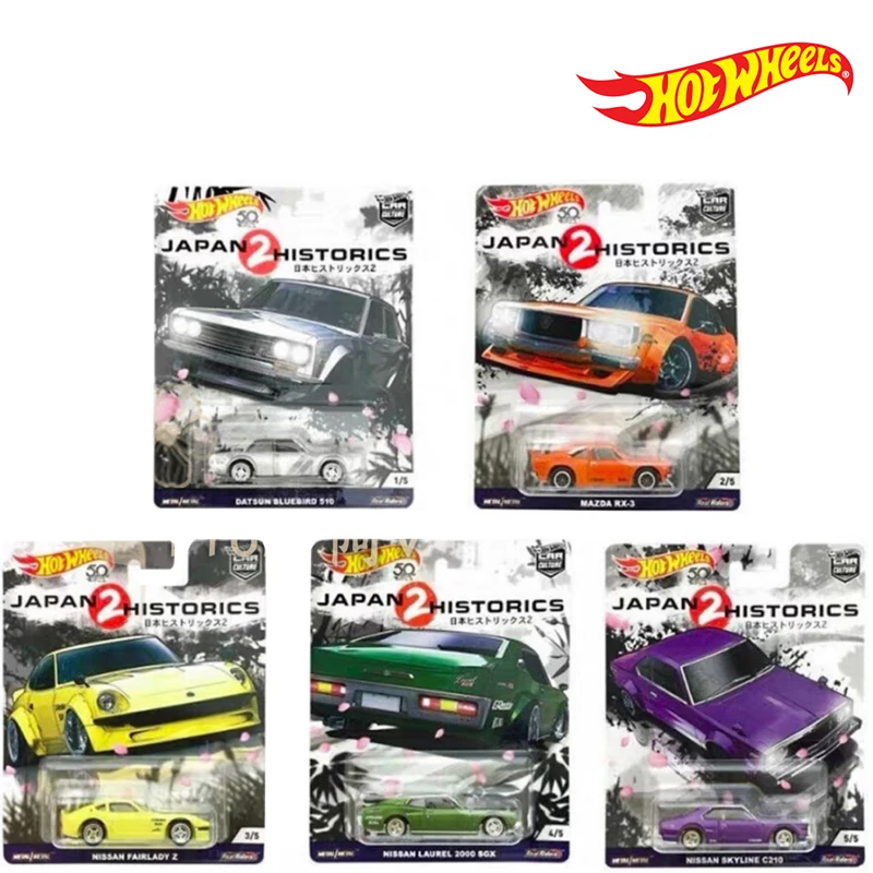 Hot Wheels MAZDA RX-3 NISSAN LAUREL 2000 SKYLINE Automobile Culture Japanese History 1/64 Metal Cast Model Collection Toys
Hot Wheels MAZDA RX-3 NISSAN LAUREL 2000 SKYLINE Automobile Culture Japanese History 1/64 Metal Cast Model Collection Toys