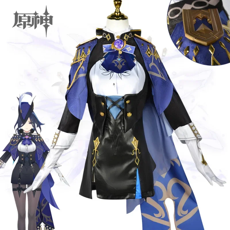 Clorinde Cosplay Costume Game Genshin Impact Fontaine Clorinde Cosplay Women Costume Full Set Carnival Party Costume
Clorinde Cosplay Costume Game Genshin Impact Fontaine Clorinde Cosplay Women Costume Full Set Carnival Party Costume