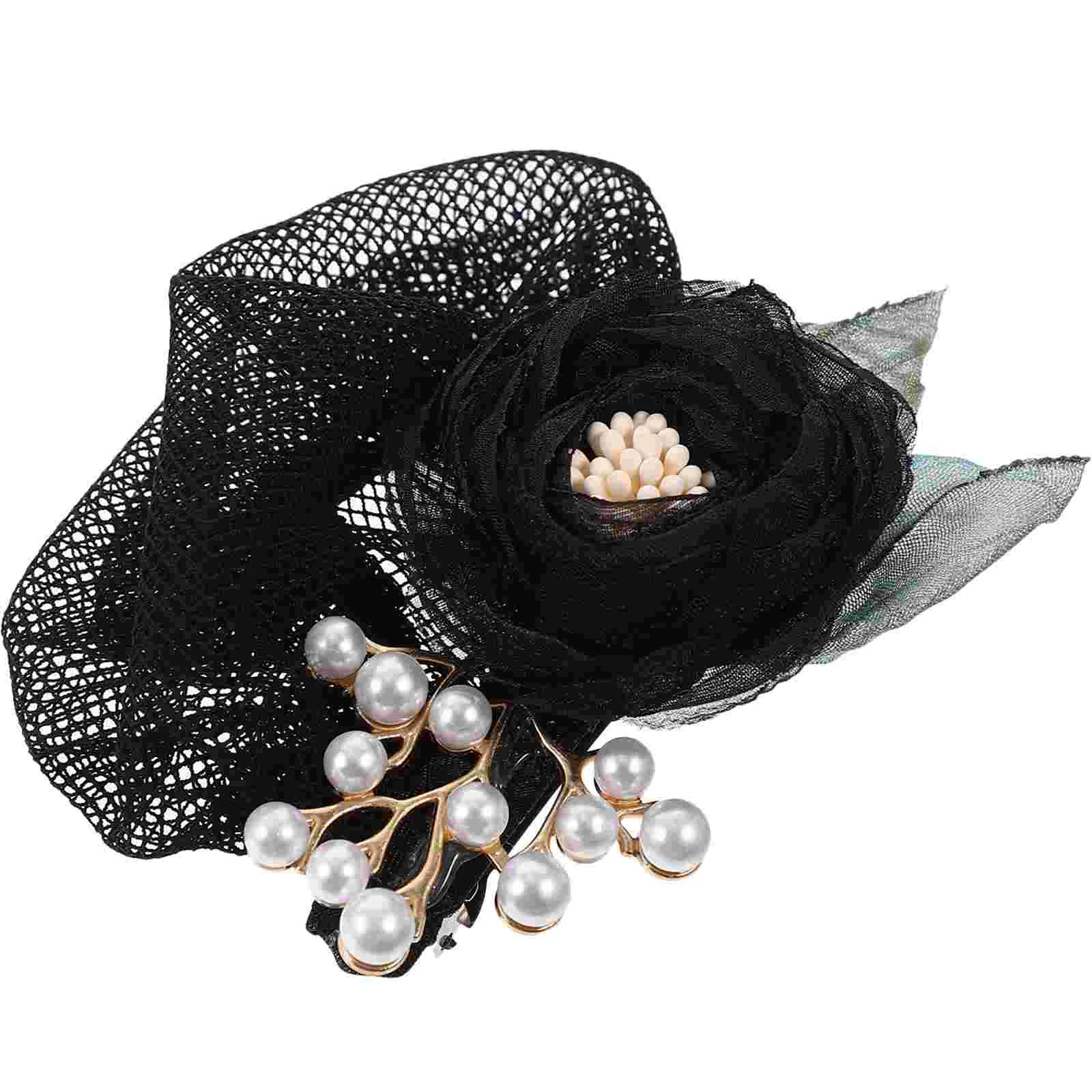 Flower Hair Bun Cover Hair Net Clip Women Hair Bun Net Hair Accessory for Stewardess Nurses Waitress
Flower Hair Bun Cover Hair Net Clip Women Hair Bun Net Hair Accessory for Stewardess Nurses Waitress