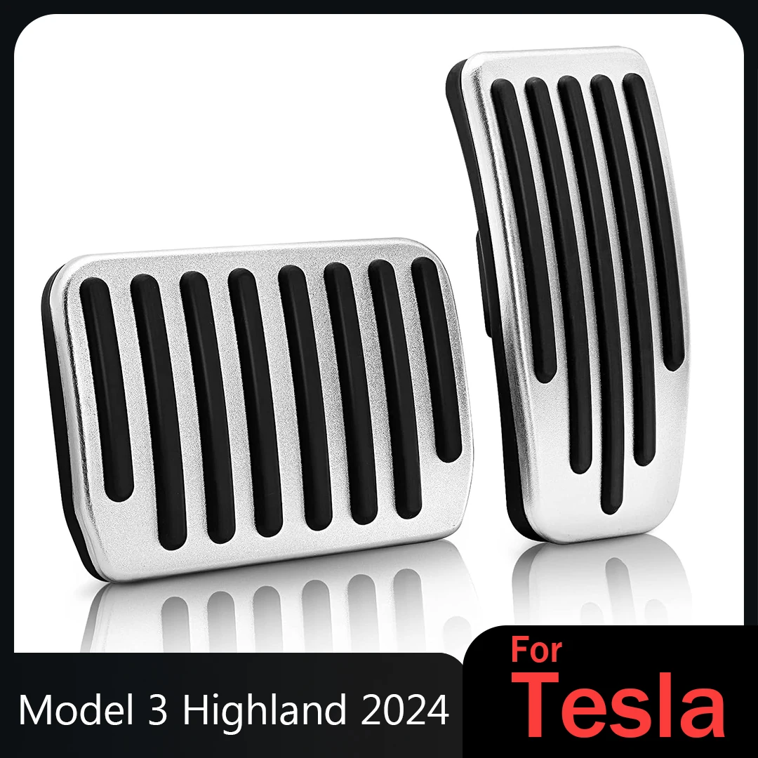 Accelerator Brake Pedal For tesla model 3 highland 2024 Aluminum Alloy Pedal Pads Covers For Tesla Model 3+ 2024 accessories
Accelerator Brake Pedal For tesla model 3 highland 2024 Aluminum Alloy Pedal Pads Covers For Tesla Model 3+ 2024 accessories