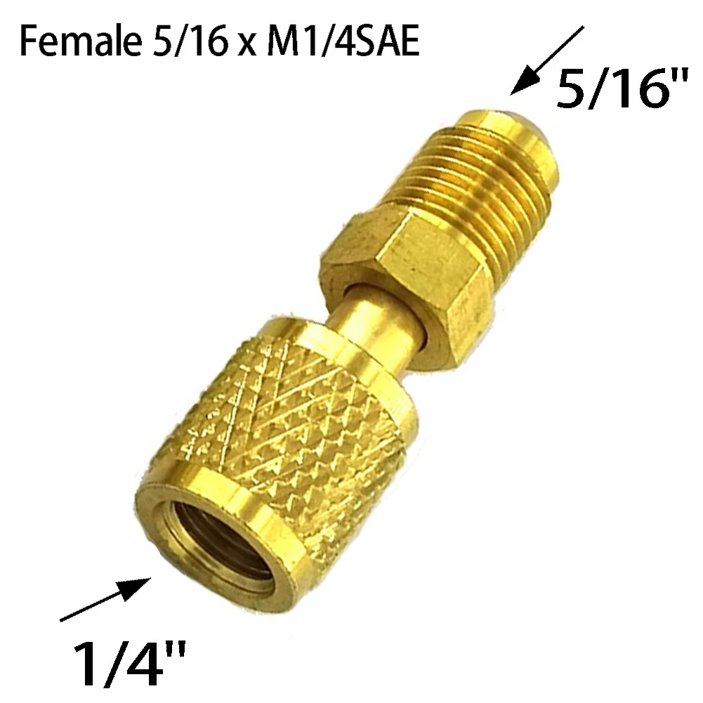 1 шт. R410a адаптер для зарядки холодильника 5/16 SAE F быстроразъемные соединители к 1/4 SAE M Flare 5/16 SAE M до 1/4 SAE для кондиционера воздуха
1 шт. R410a адаптер для зарядки холодильника 5/16 SAE F быстроразъемные соединители к 1/4 SAE M Flare 5/16 SAE M до 1/4 SAE для кондиционера воздуха