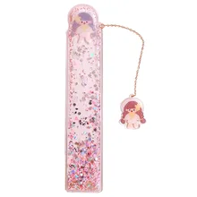 Cute Quicksand Ruler Creative Oil Ruler Students Learn Drawing Stationery Bookmarks a Scale
Cute Quicksand Ruler Creative Oil Ruler Students Learn Drawing Stationery Bookmarks a Scale