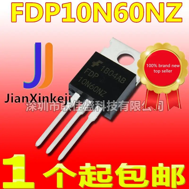 10 шт., 100% оригинальная новая искусственная кожа FDP10N60NZ 10N60NZ 10A 600V TO-220 N
10 шт., 100% оригинальная новая искусственная кожа FDP10N60NZ 10N60NZ 10A 600V TO-220 N