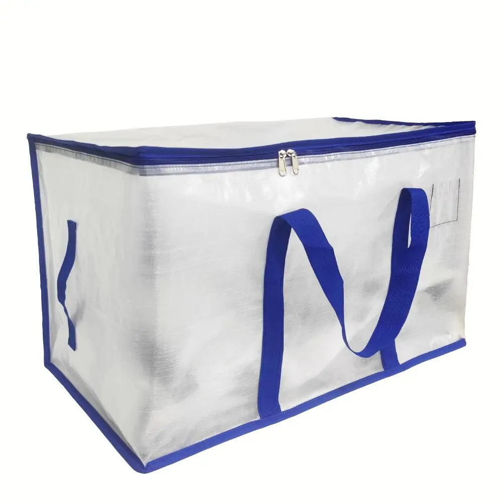 Foldable Moving Bag Durable Quilt Clothing Storage Thicken Woven Luggage Packing Bag Large Capacity Dustproof Travel Storage Bag
Foldable Moving Bag Durable Quilt Clothing Storage Thicken Woven Luggage Packing Bag Large Capacity Dustproof Travel Storage Bag