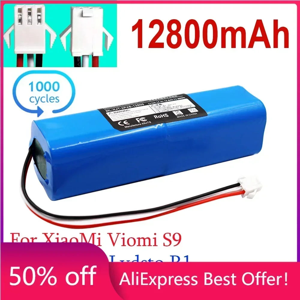 Original for XiaoMi Lydsto R1 Rechargeable Li-ion Battery Robot Vacuum Cleaner R1 Battery Pack with Capacity 12800mAh
Original for XiaoMi Lydsto R1 Rechargeable Li-ion Battery Robot Vacuum Cleaner R1 Battery Pack with Capacity 12800mAh