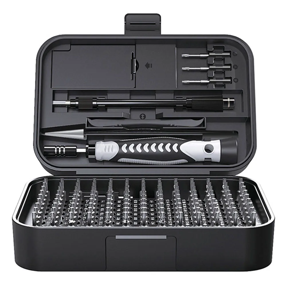 130 In 1 Precision Screwdriver Set For Phone Watch Laptop Complete Furniture Automobile Glasses Camera Hand Repair Tools
130 In 1 Precision Screwdriver Set For Phone Watch Laptop Complete Furniture Automobile Glasses Camera Hand Repair Tools