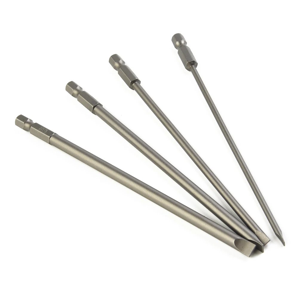 High Quality Exquisite Workmanship Screwdriver Bit Hex Shank Strong Magnetic SL3.0 SL4.0 SL5.0 SL6.0 150mm Long
High Quality Exquisite Workmanship Screwdriver Bit Hex Shank Strong Magnetic SL3.0 SL4.0 SL5.0 SL6.0 150mm Long