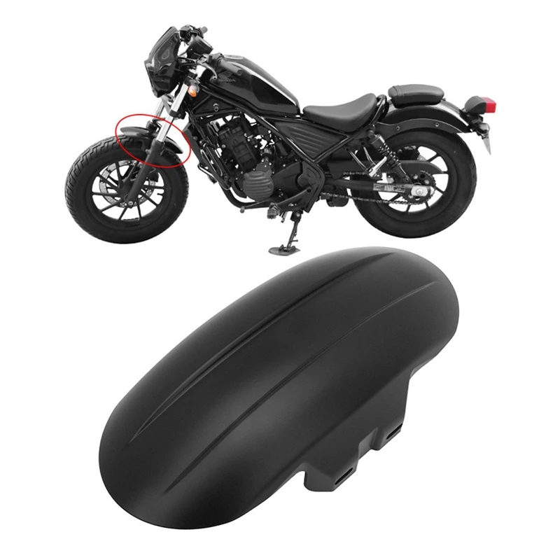 1 шт. матовое черное переднее крыло мотоцикла обтекатель для Honda Rebel CMX300 CMX500 CMX 300 500
1 шт. матовое черное переднее крыло мотоцикла обтекатель для Honda Rebel CMX300 CMX500 CMX 300 500
