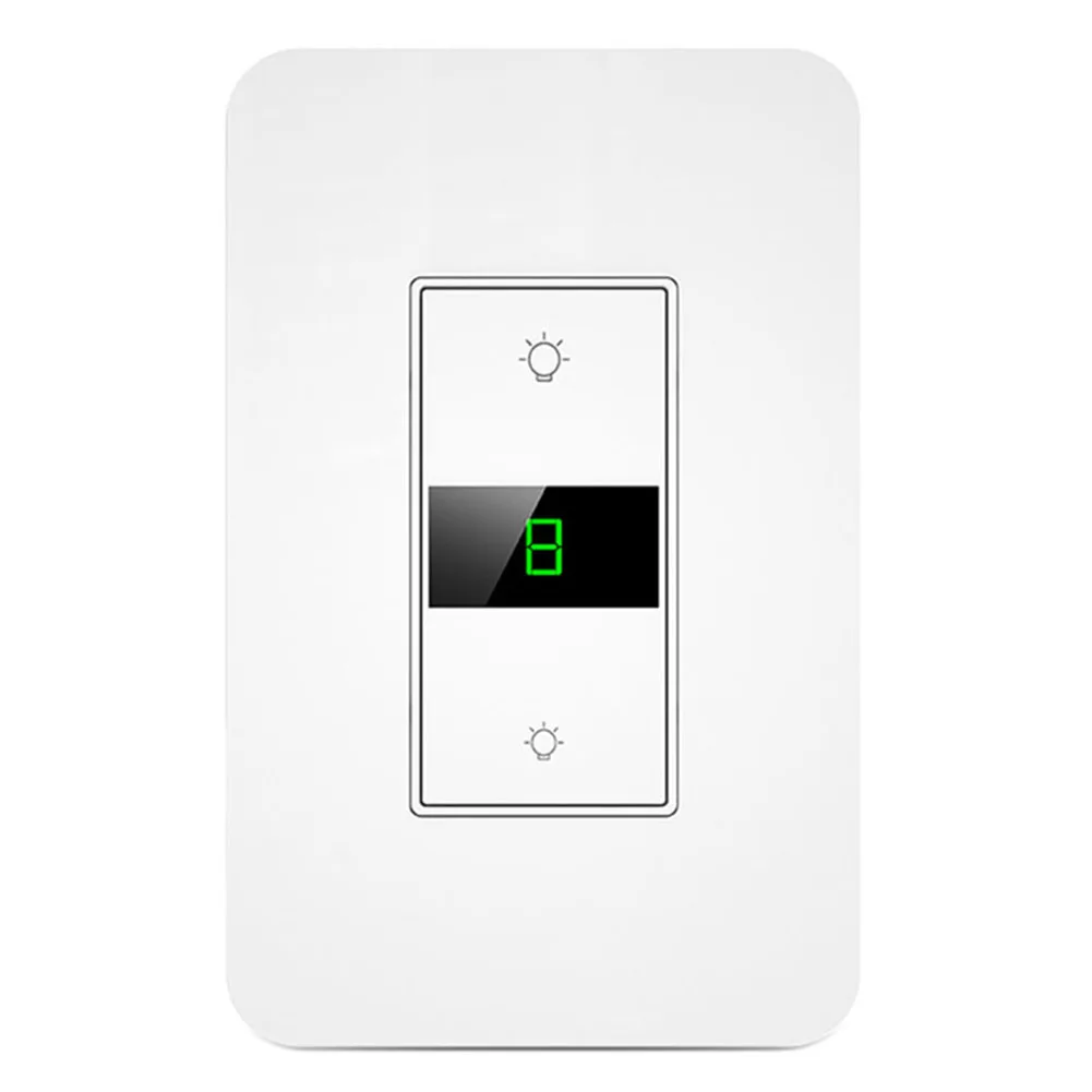 For Smart Schedule Timer Enabled WiFi Dimmer Switch for US Wall LED Touch Switches Personalized Lighting Control
For Smart Schedule Timer Enabled WiFi Dimmer Switch for US Wall LED Touch Switches Personalized Lighting Control