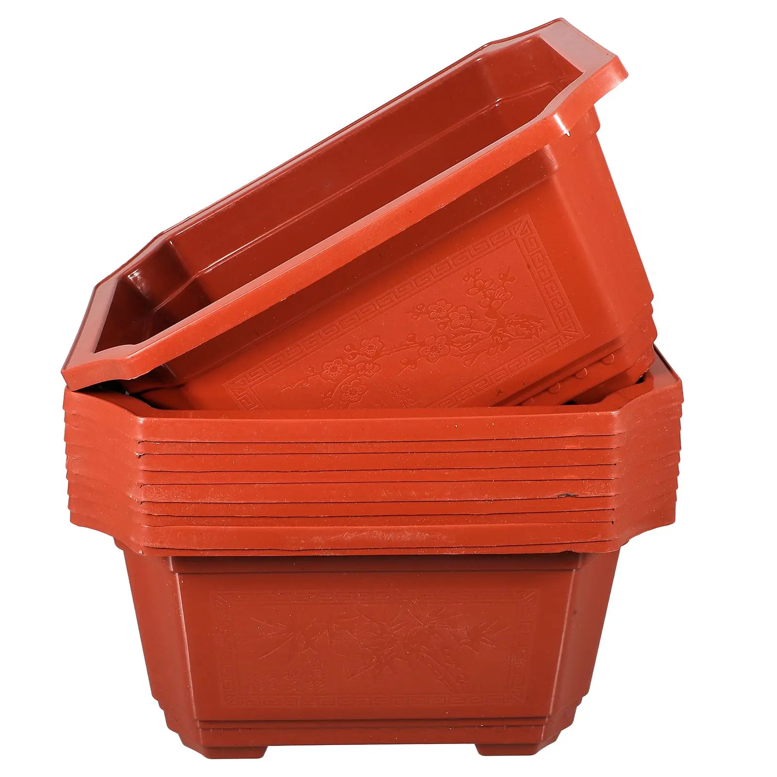 10pcs Classic Bonsai Pot Garden Use Thicken Flowerpot Durable Bonsai Cultivate Pot Planter Succulents Plant multiuse garden tool
10pcs Classic Bonsai Pot Garden Use Thicken Flowerpot Durable Bonsai Cultivate Pot Planter Succulents Plant multiuse garden tool