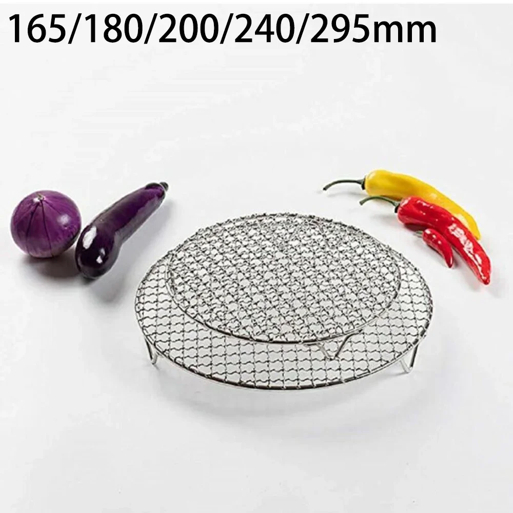 1 Pcs Round Cooling Baking Rack 201 Stainless Steel Wire Oven Grill Sheet BBQ Grill Net Meshes Racks Grid Round
1 Pcs Round Cooling Baking Rack 201 Stainless Steel Wire Oven Grill Sheet BBQ Grill Net Meshes Racks Grid Round
