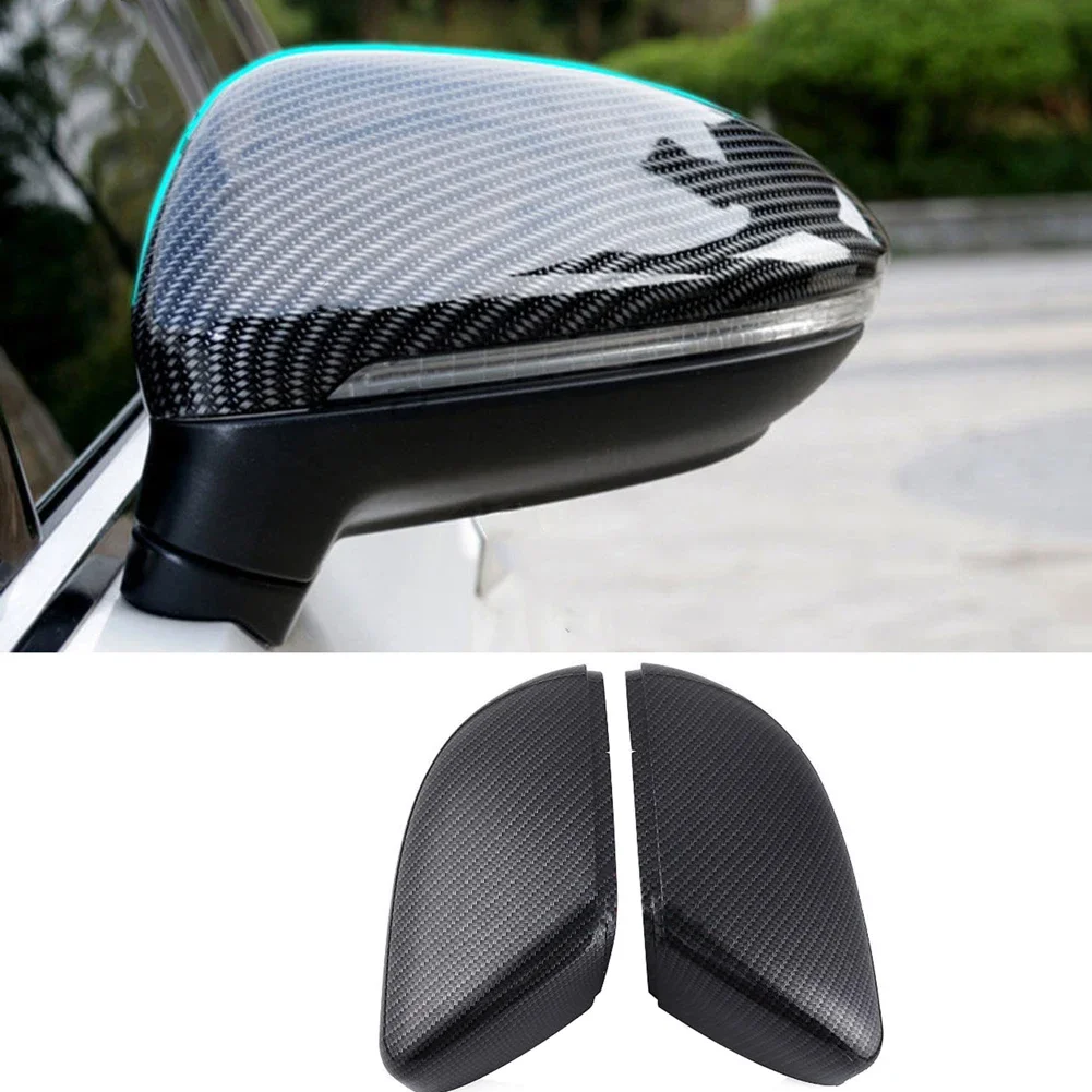 

ABS Carbon fiber Rearview Mirror Cover For Volkswagen Golf 6 MK6 2008 2009 2010 2011 2012 2013 2014 2015 2016