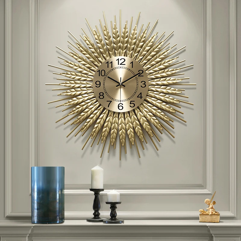 Nordic creative personality atmosphere clock fashion living room wall clock bedroom home wall clock modern simple clock
Nordic creative personality atmosphere clock fashion living room wall clock bedroom home wall clock modern simple clock