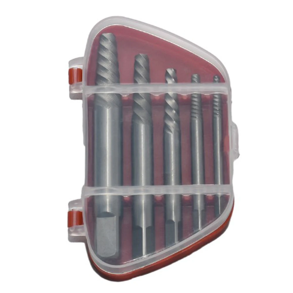 5/6/8pcs Nut Extractor Set Bearing Steel Broken Screw Drill Bit Guide Bolt Remover Household Water Pipe Wire Removal Metal Tool
5/6/8pcs Nut Extractor Set Bearing Steel Broken Screw Drill Bit Guide Bolt Remover Household Water Pipe Wire Removal Metal Tool