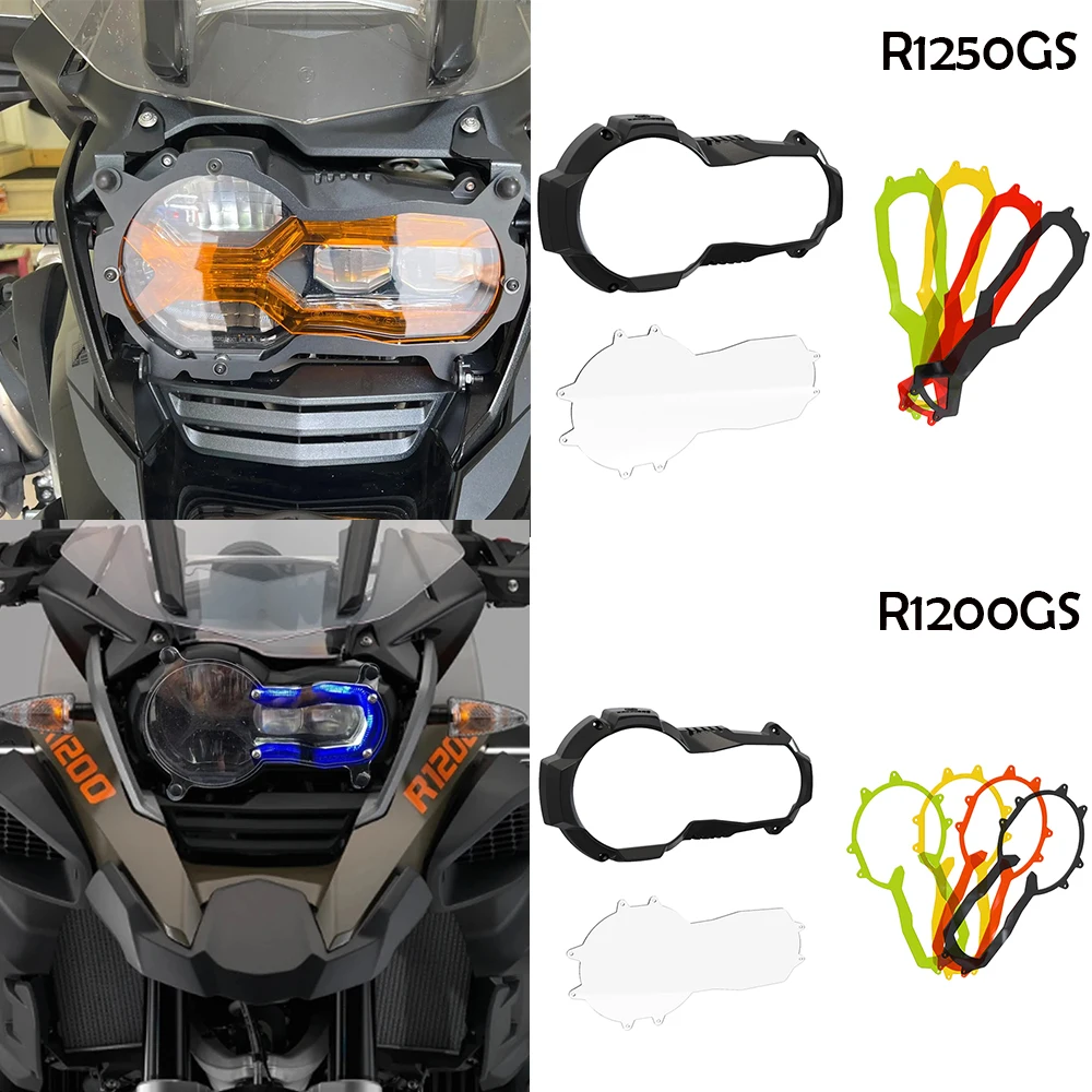 

FOR BMW R1250GS R1200GS LC R 1250 GS Adventure Motorcycle Accessorie Headlight Guard Lens Front Lamp Cover Fluorescent Covers