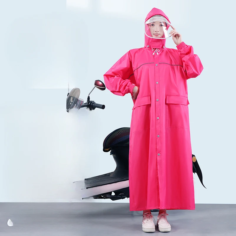 Модный длинный дождевик унисекс для велосипеда, водонепроницаемый дождевик высокого качества, утолщенный, для походов и путешествий, дождевик для путешествий 
Модный длинный дождевик унисекс для велосипеда, водонепроницаемый дождевик высокого качества, утолщенный, для походов и путешествий, дождевик для путешествий