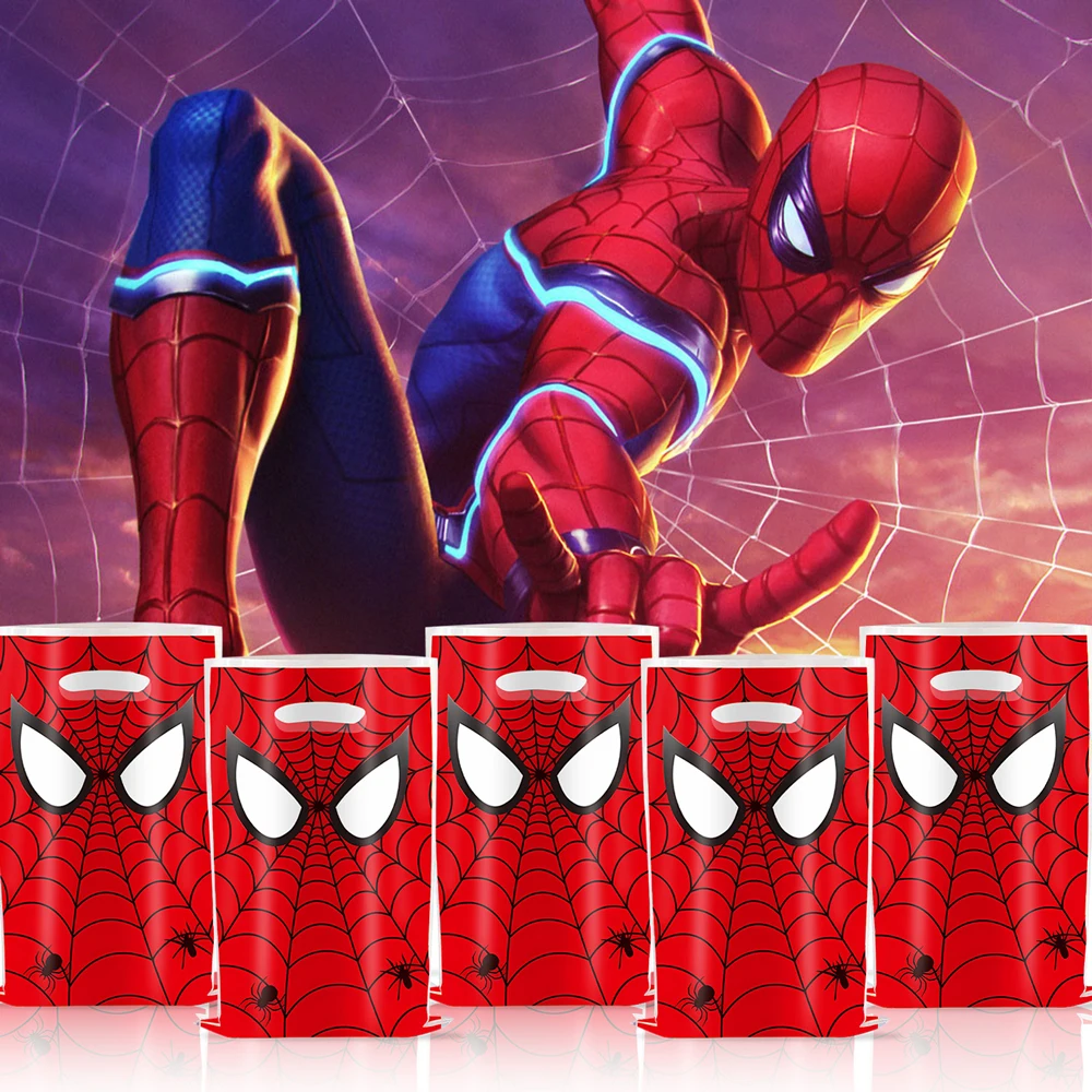 Spiderman Birthday Party Gift Bags Superhero Candy Bag Child Party Loot Bag for Kids Boy Birthday Party Favors Supplies Decor
Spiderman Birthday Party Gift Bags Superhero Candy Bag Child Party Loot Bag for Kids Boy Birthday Party Favors Supplies Decor