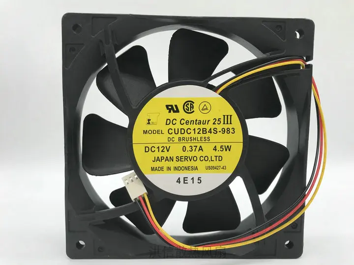 Бесплатная доставка, оригинальный 12025 Φ DC12 в 4,5 A 120 W * 25 мм, вентилятор шасси
Бесплатная доставка, оригинальный 12025 Φ DC12 в 4,5 A 120 W * 25 мм, вентилятор шасси