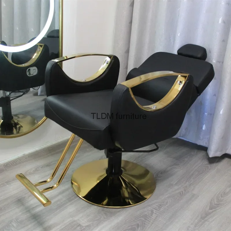 Swivel Barber Chairs Hairdresser Facial Comfortable Hair Chair Vanity Stylist Ergonomic Silla Barberia Beauty Salon Furniture 
Swivel Barber Chairs Hairdresser Facial Comfortable Hair Chair Vanity Stylist Ergonomic Silla Barberia Beauty Salon Furniture