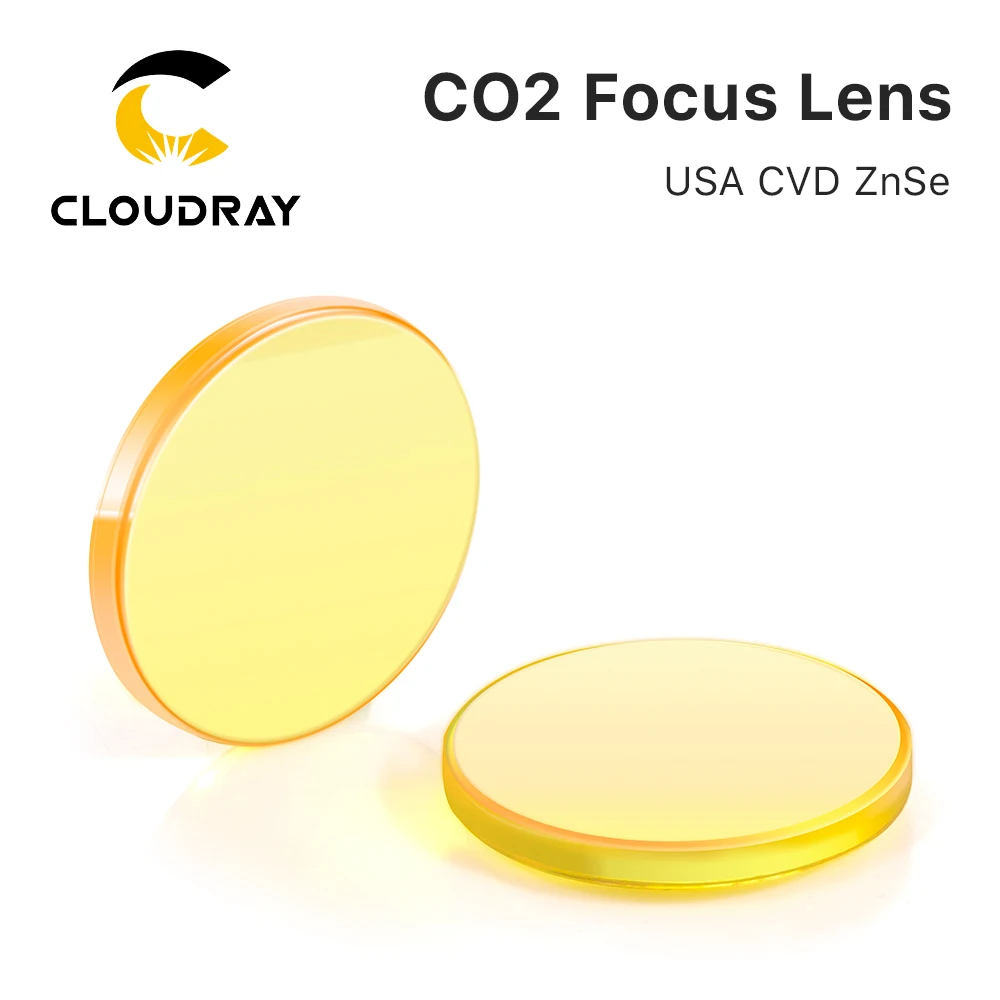 

Cloudray 3/5/10PCS USA CVD Focus Lens ZnSe DIA 20mm FL 50.8/63.5mm for 0-200W CO2 Laser Engraving Cutting Machine