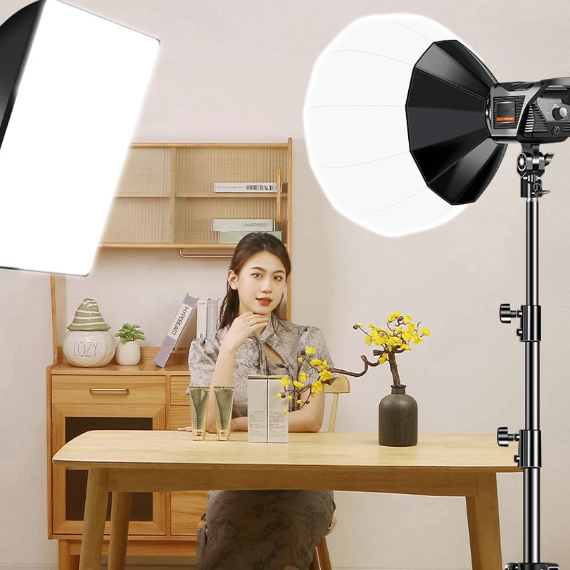 Video Studio Kit 150W Photography Light Dimmable Remote Control LED Lamp 2m Tripod Flash Studio Accessories 3000-6000K 3 Colors Video Studio Kit 150W Photography Light Dimmable Remote Control LED Lamp 2m Tripod Flash Studio Accessories 3000-6000K 3 Colors