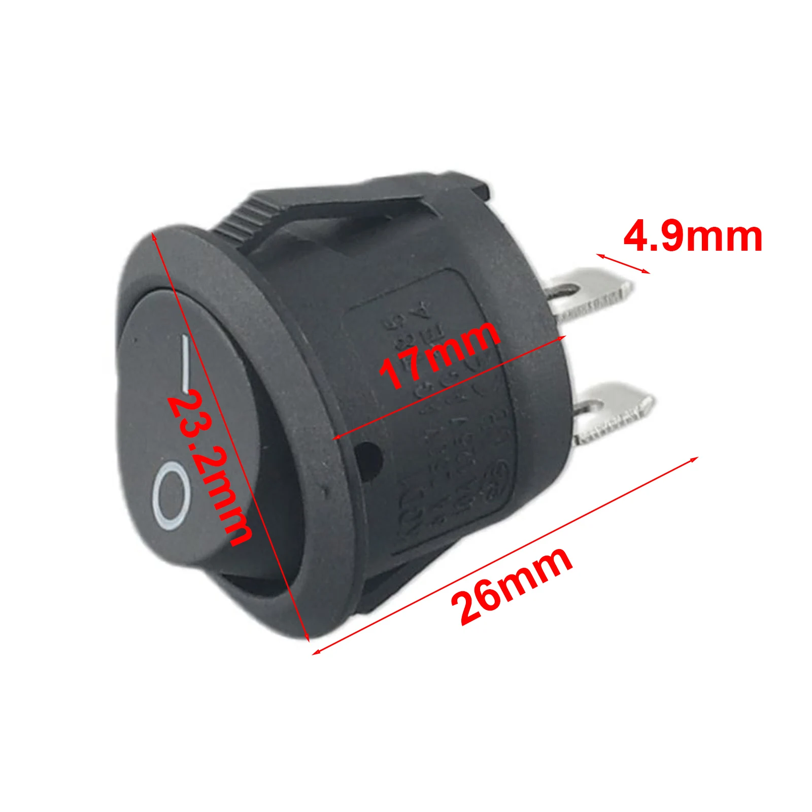 10 PCS Motorhome Rocker Switches Round ON/OFF 2 Pin SPST Switches 12v 23mm Accessories For Camper Van Ship Caravan Motorhome
10 PCS Motorhome Rocker Switches Round ON/OFF 2 Pin SPST Switches 12v 23mm Accessories For Camper Van Ship Caravan Motorhome