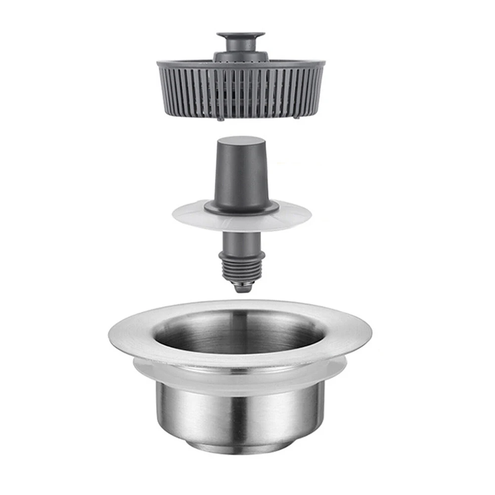 Drain Strainer Sink Filter Accessories Stainless Steel Bathroom Stopper Bouncing Net Cleaning Universal Durable
Drain Strainer Sink Filter Accessories Stainless Steel Bathroom Stopper Bouncing Net Cleaning Universal Durable