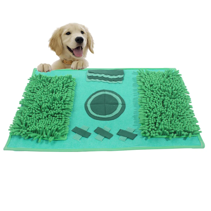 Pet Dog Snuffle Mat Durable Puppy Sniffing Interactive Puzzle Toys Slow Feeding Food Dispenser Nonslip Squeaky Pad
Pet Dog Snuffle Mat Durable Puppy Sniffing Interactive Puzzle Toys Slow Feeding Food Dispenser Nonslip Squeaky Pad