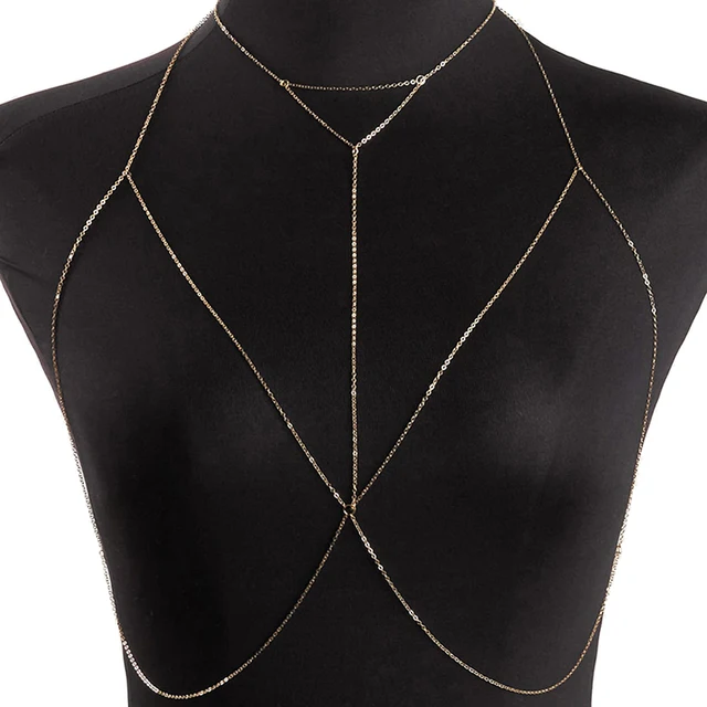 Bijoux de corps à sequins pour femmes, poitrine sexy, art du ventre, taille croisée, plage 1