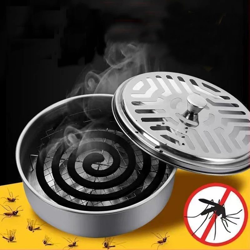 Лоток для комаров, портативный лоток для комаров с фиксированной рамой, репеллент от насекомых, Противомоскитный спиральный лоток для комаров 
Лоток для комаров, портативный лоток для комаров с фиксированной рамой, репеллент от насекомых, Противомоскитный спиральный лоток для комаров