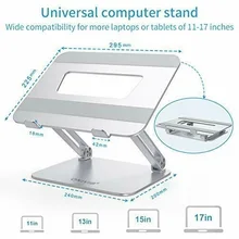 NEW2022 NEW2022 ONIVIB Laptop Computer Stand, Adjustable Tablet Holder Desk, Foldable Wide
NEW2022 NEW2022 ONIVIB Laptop Computer Stand, Adjustable Tablet Holder Desk, Foldable Wide
