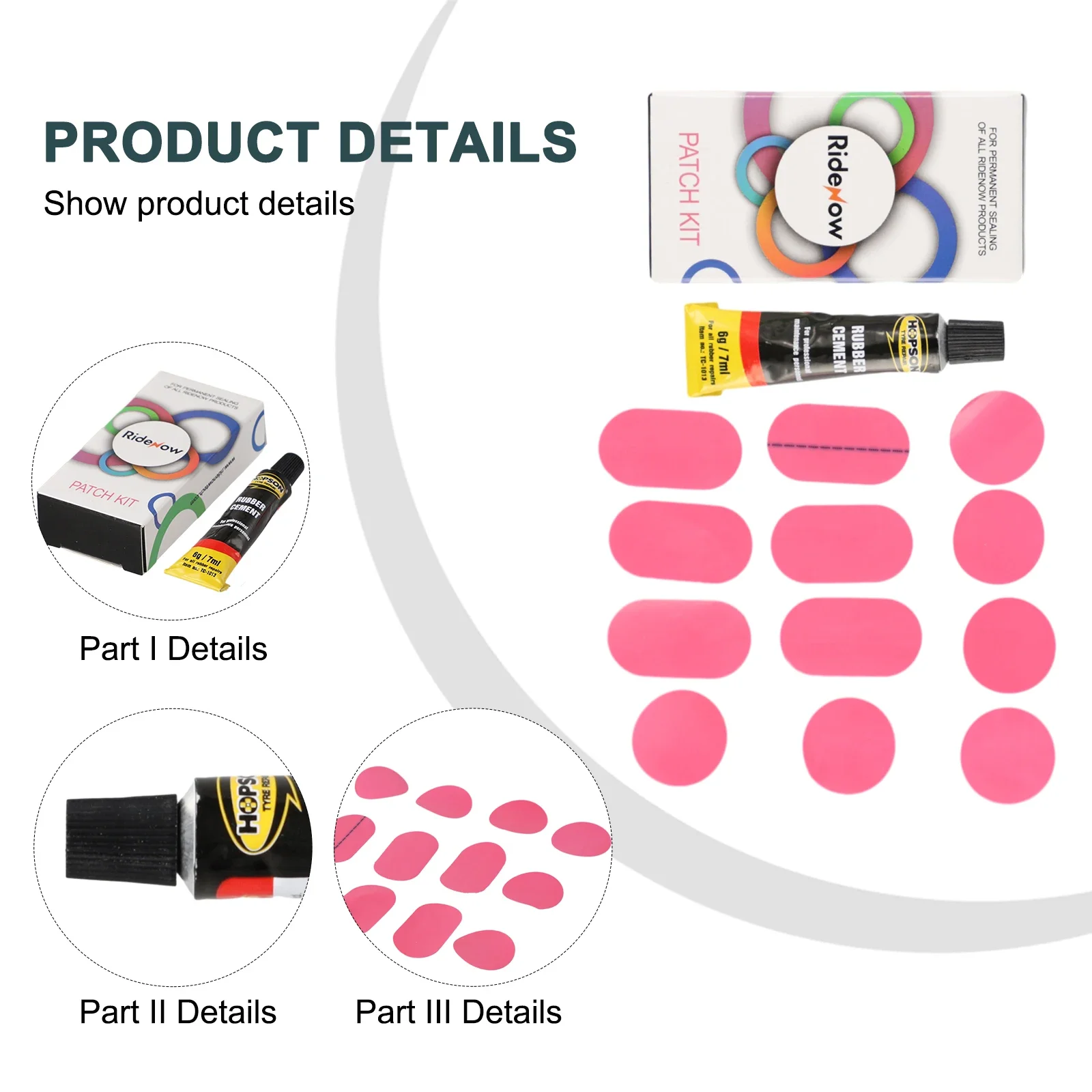 Ridenow Tpu Inner Tube Repair Kit Bicycle Patches Glue Tires Inner Tubes Puncture Repair Tool Bike Accessories
Ridenow Tpu Inner Tube Repair Kit Bicycle Patches Glue Tires Inner Tubes Puncture Repair Tool Bike Accessories