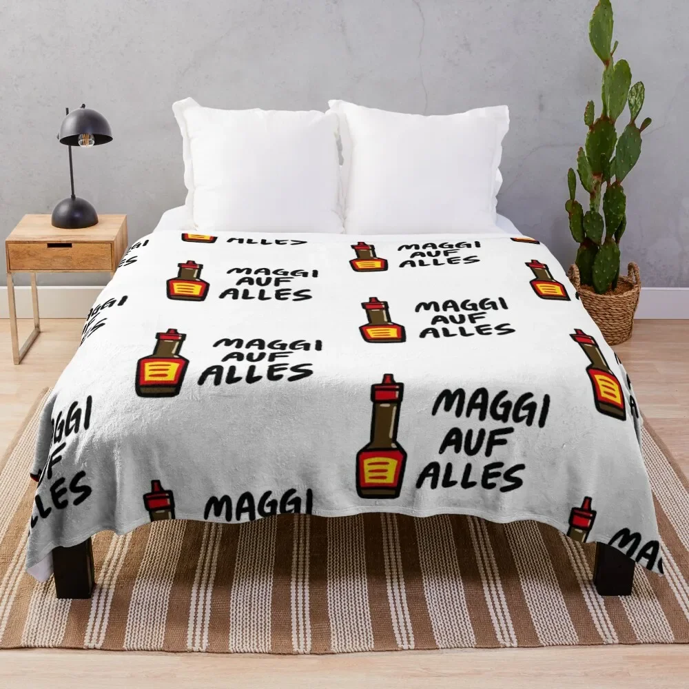 

Maggi Auf Alles (Deutsch) Throw Blanket Personalized Gift Furry Blankets